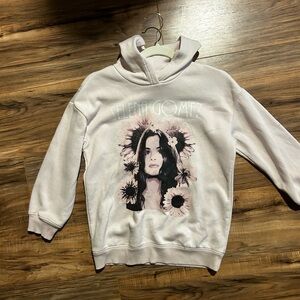 Old Navy Kids Selena Gomez Graphic Hoodie - Light Pink